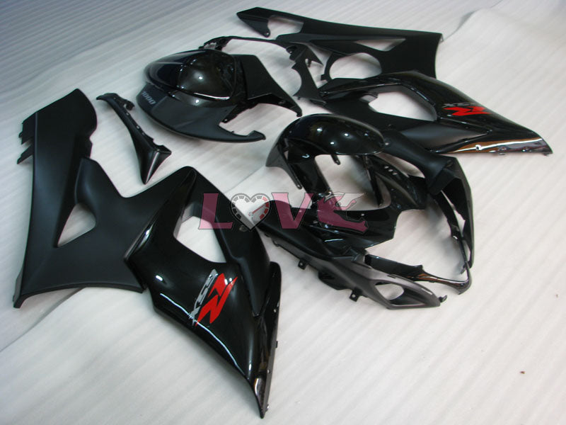 Factory Style - Black Matte Fairings and Bodywork For 2005-2006 GSX-R1000 #LF3845