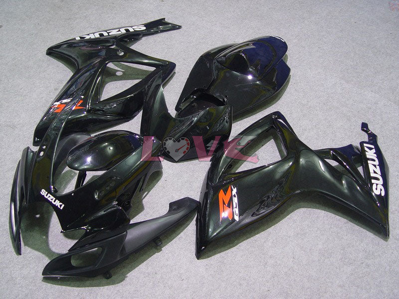 Factory Style - Black Fairings and Bodywork For 2006-2007 GSX-R750 #LF6496