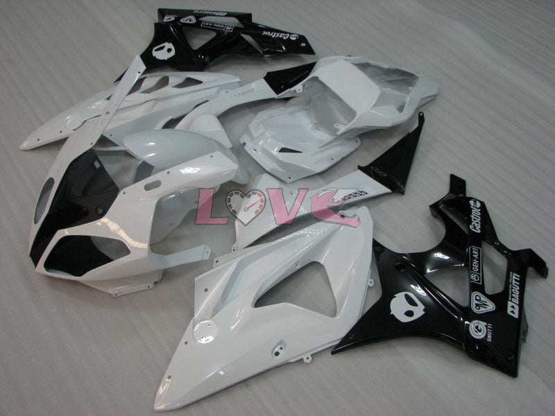Factory Style Customize - White Black Fairings and Bodywork For 2009-2014 S1000RR #LF3060