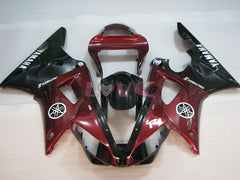 Factory Style - Red wine Black Fairings and Bodywork For 2000-2001 YZF-R1 #LF3621