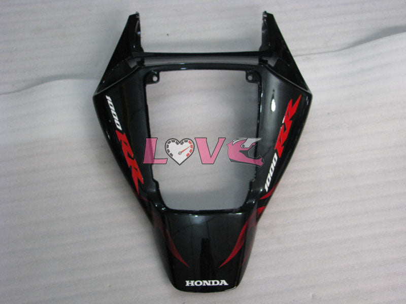 Flame - Red Black Fairings and Bodywork For 2006-2007 CBR1000RR #LF7235