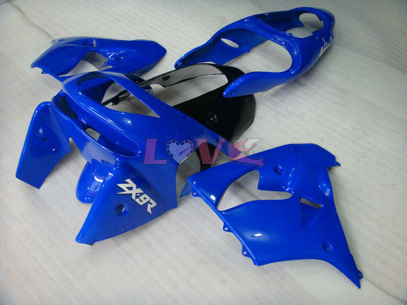 Factory Style - Blue Black Fairings and Bodywork For 1998-1999 NINJA ZX-9R #LF4928