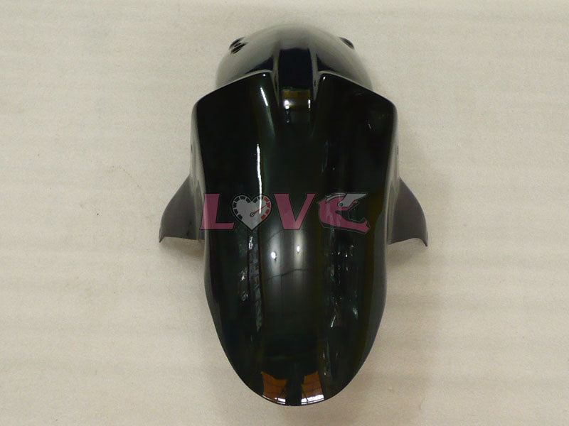 Flame - White Black Fairings and Bodywork For 2006-2007 NINJA ZX-10R #LF6258