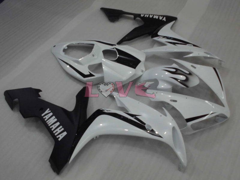Factory Style - White Black Fairings and Bodywork For 2004-2006 YZF-R1 #LF3711