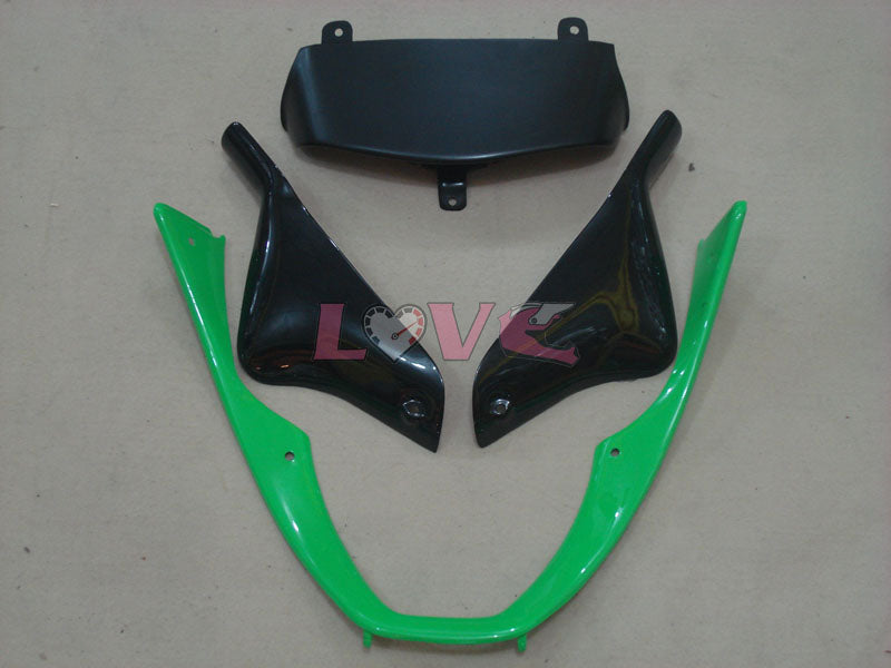Factory Style - Green White Fairings and Bodywork For 2000-2002 NINJA ZX-6R #LF6166