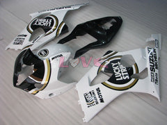 Lucky Strike - White Black Fairings and Bodywork For 2003-2004 GSX-R1000 #LF6022