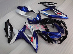 Factory Style - Blue White Black Fairings and Bodywork For 2008-2010 GSX-R600 #LF3962