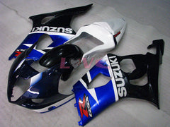 Factory Style - White Black Fairings and Bodywork For 2003-2004 GSX-R1000 #LF3852