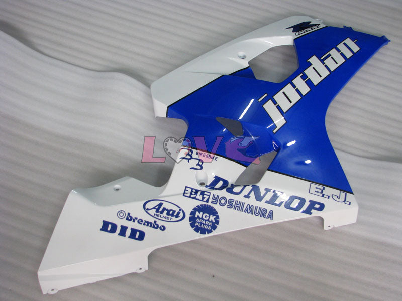 MOTUL - Blue White Fairings and Bodywork For 2004-2005 GSX-R600 #LF4111