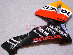 Repsol - Yellow Black Fairings and Bodywork For 2003-2004 CBR600RR #LF5339