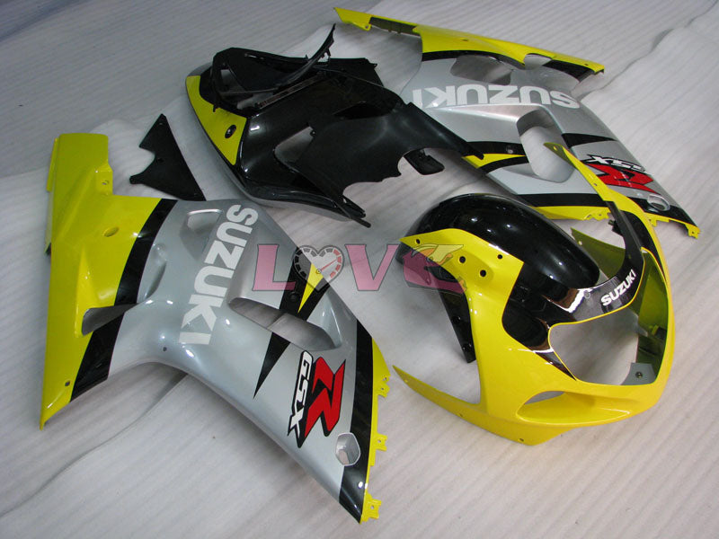 Factory Style - Yellow Black Fairings and Bodywork For 2000-2003 GSX-R750 #LF6756