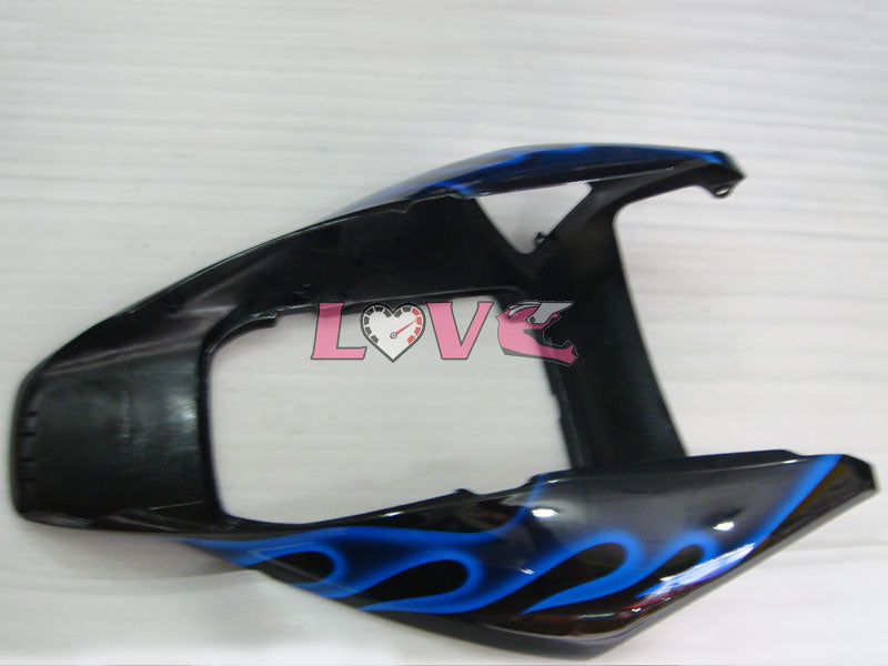 Flame - Blue Black Fairings and Bodywork For 2006-2007 CBR1000RR #LF7227