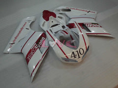 Factory Style - Red White Fairings and Bodywork For 2007-2009 1098 #LF3136