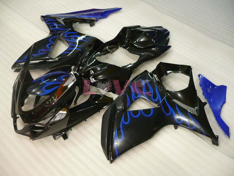 Flame - Black Fairings and Bodywork For 2009-2016 GSX-R1000 #LF3809