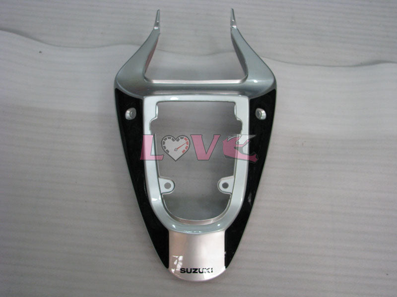 Factory Style - Red Silver Fairings and Bodywork For 2000-2002 GSX-R1000 #LF4135