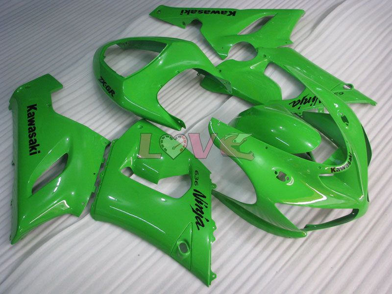 Factory Style - Green Fairings and Bodywork For 2005-2006 NINJA ZX-6R #LF6008
