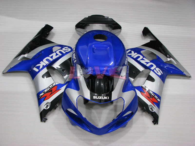 Factory Style - Blue Black Fairings and Bodywork For 2000-2003 GSX-R750 #LF4226