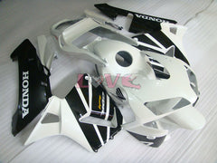 Factory Style - White Black Fairings and Bodywork For 2003-2004 CBR600RR #LF5322