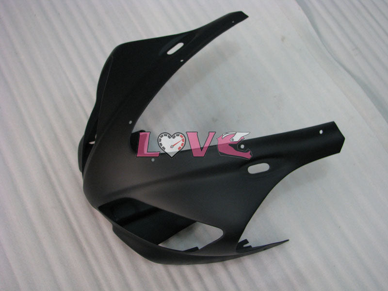 No sticker / decal Factory Style - Black Matte Fairings and Bodywork For 1998-1999 YZF-R1 #LF3579