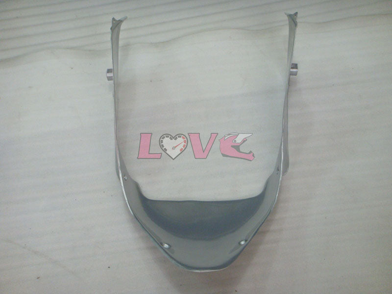 Flame - Black Silver Fairings and Bodywork For 1996-2007 CBR1100XX #LF5134