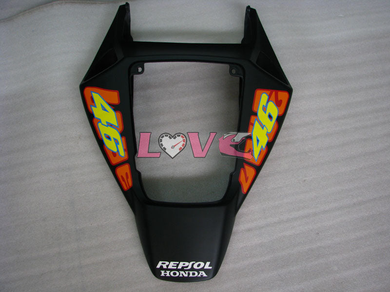 Rossi - Orange Black Matte Fairings and Bodywork For 2004-2005 CBR1000RR #LF7286