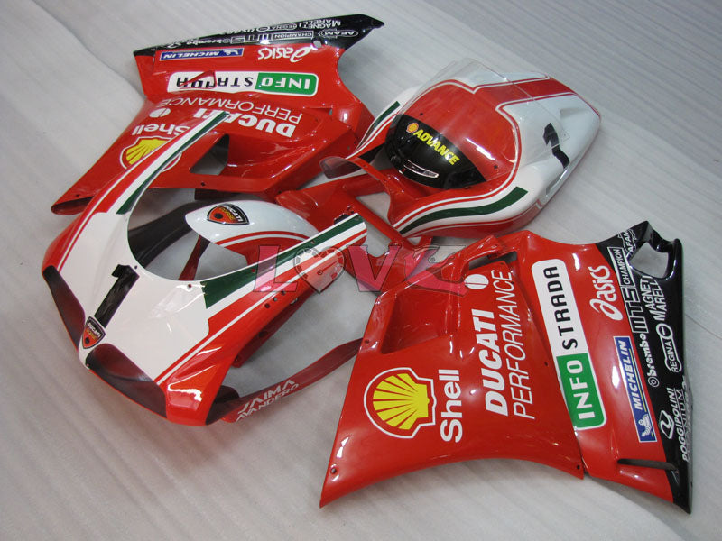 Performance - Red Black Fairings and Bodywork For 1994-2002 748 #LF3198