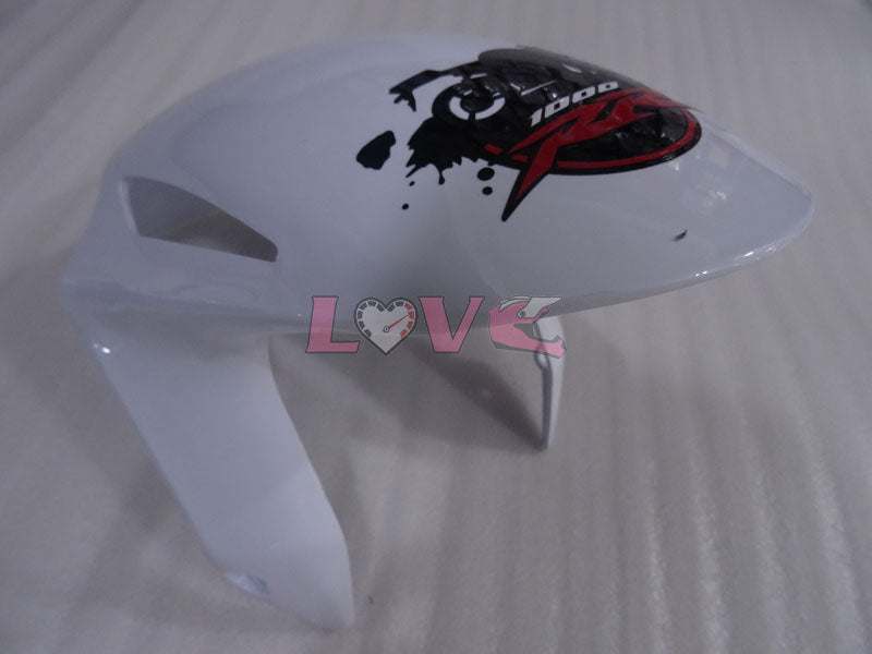 Customize - White Black Fairings and Bodywork For 2008-2011 CBR1000RR #LF4334