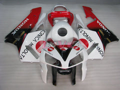 Konica Minolta - Red White Fairings and Bodywork For 2005-2006 CBR600RR #LF7566