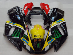 Monster - Red Yellow Black Fairings and Bodywork For 1998-2002 YZF-R6 #LF3375