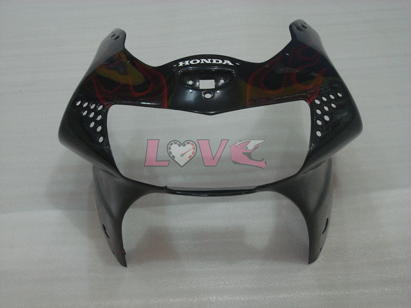 Flame - Red Black Fairings and Bodywork For 1998-1999 CBR919RR #LF2995
