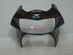 Flame - Red Black Fairings and Bodywork For 1998-1999 CBR919RR #LF2995