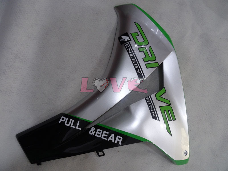 DRIVE - Green Silver Fairings and Bodywork For 2008-2011 CBR1000RR #LF4341