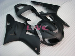 No sticker / decal Factory Style - Black Matte Fairings and Bodywork For 1998-1999 YZF-R1 #LF3579