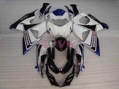 YOSHIMURA - White Black Fairings and Bodywork For 2009-2016 GSX-R1000 #LF3807