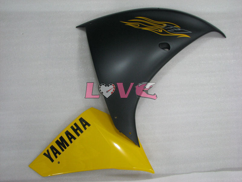 Factory Style - Yellow Black Matte Fairings and Bodywork For 2009-2011 YZF-R1 #LF3644