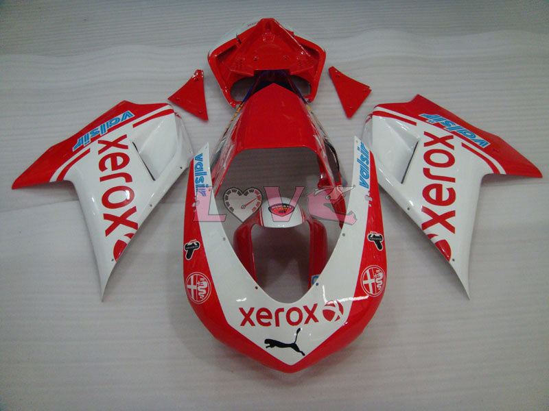 Xerox - Red White Fairings and Bodywork For 2007-2009 1098 #LF5622