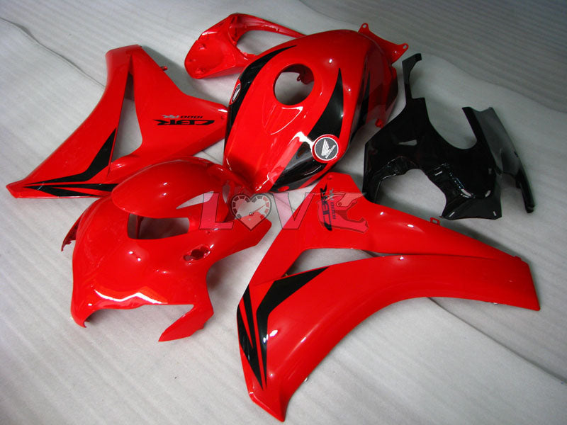 Factory Style - Red Black Fairings and Bodywork For 2008-2011 CBR1000RR #LF7122