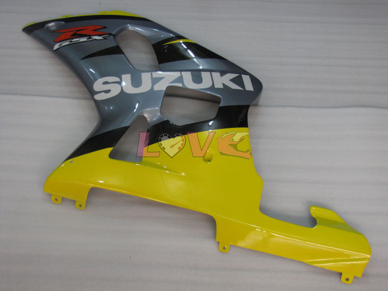 Factory Style - Yellow Silver Fairings and Bodywork For 2000-2003 GSX-R750 #LF4240