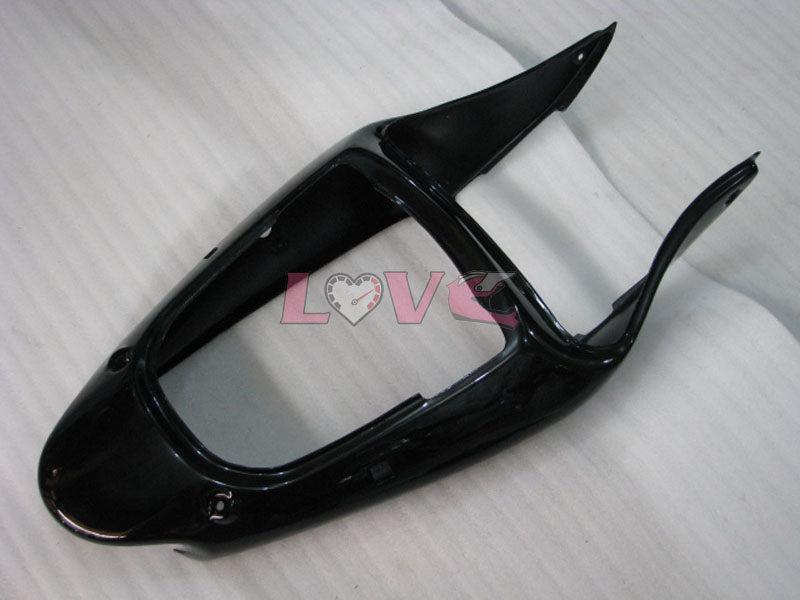 Factory Style - White Black Fairings and Bodywork For 2000-2002 NINJA ZX-6R #LF6155