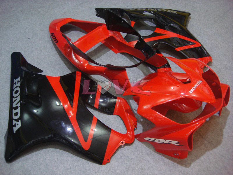 Factory Style - Red Black Pink Fairings and Bodywork For 2001-2003 CBR600F4i #LF7638