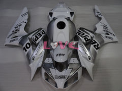 Repsol - White Silver Fairings and Bodywork For 2006-2007 CBR1000RR #LF4355