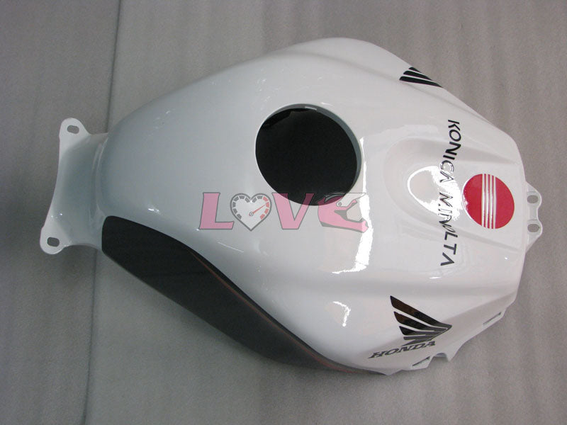 Konica Minolta - Red White Fairings and Bodywork For 2005-2006 CBR600RR #LF7566