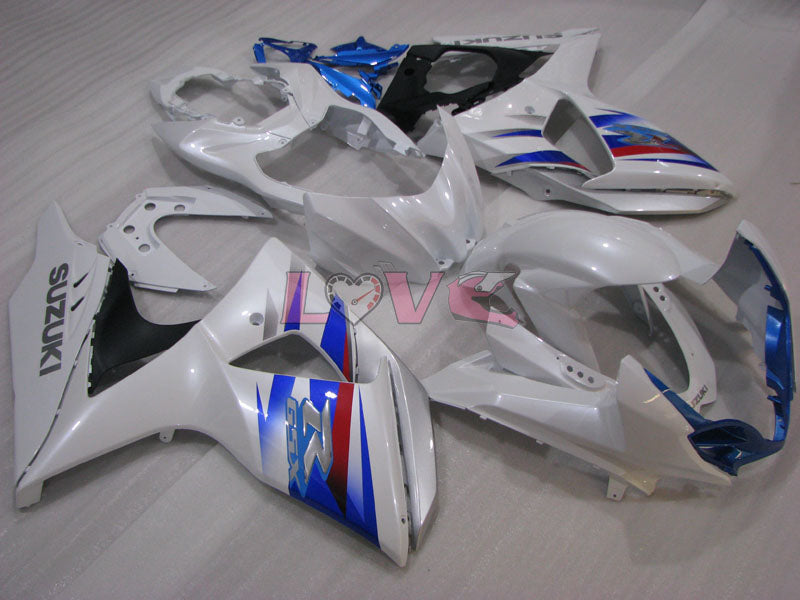 Factory Style - Blue White Black Fairings and Bodywork For 2009-2016 GSX-R1000 #LF3794