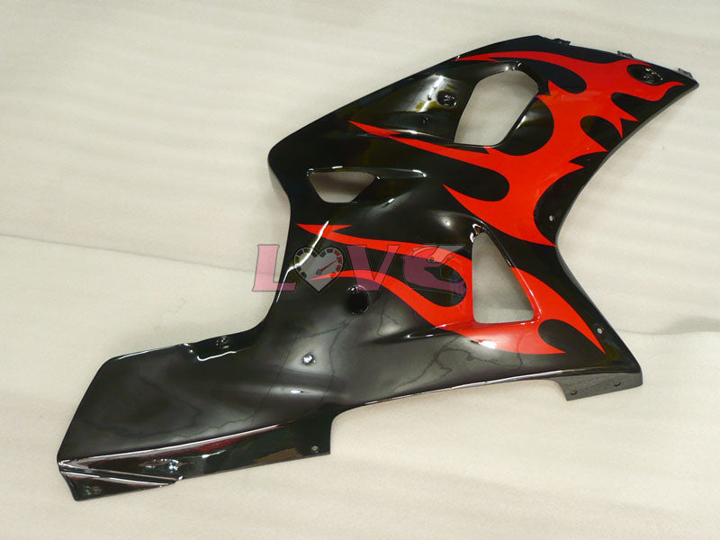 Factory Style Customize - Red Black Fairings and Bodywork For 2000-2002 GSX-R1000 #LF4178