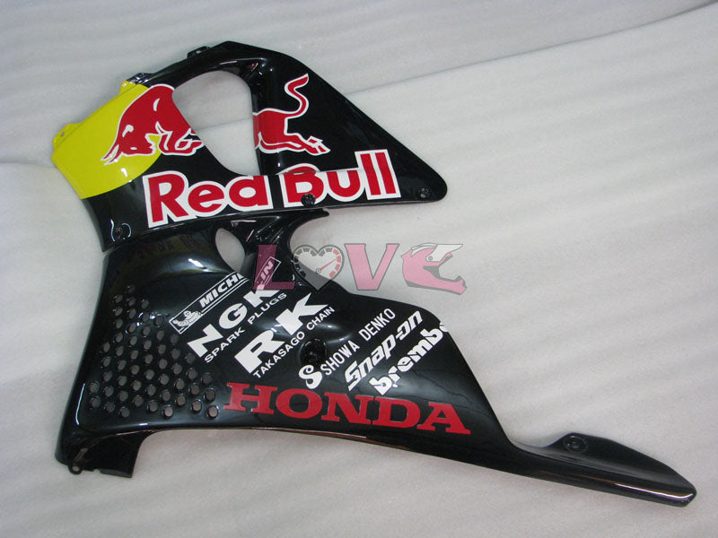 Red Bull - Black Fairings and Bodywork For 1992-1993 CBR900RR #LF3026
