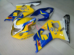 Corona - Yellow Blue Fairings and Bodywork For 2004-2005 GSX-R750 #LF6594