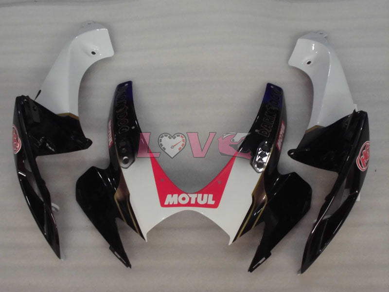 VIRU - White Black Fairings and Bodywork For 2006-2007 GSX-R750 #LF3985