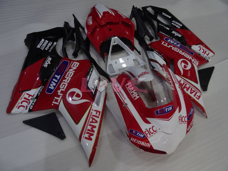 FIAMM - Red White Black Fairings and Bodywork For 2009-2011 1198 #LF3111