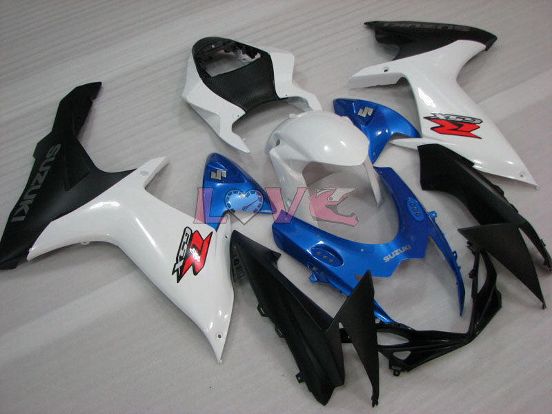 Factory Style - Blue White Black Fairings and Bodywork For 2011-2026 GSX-R600 #LF3885