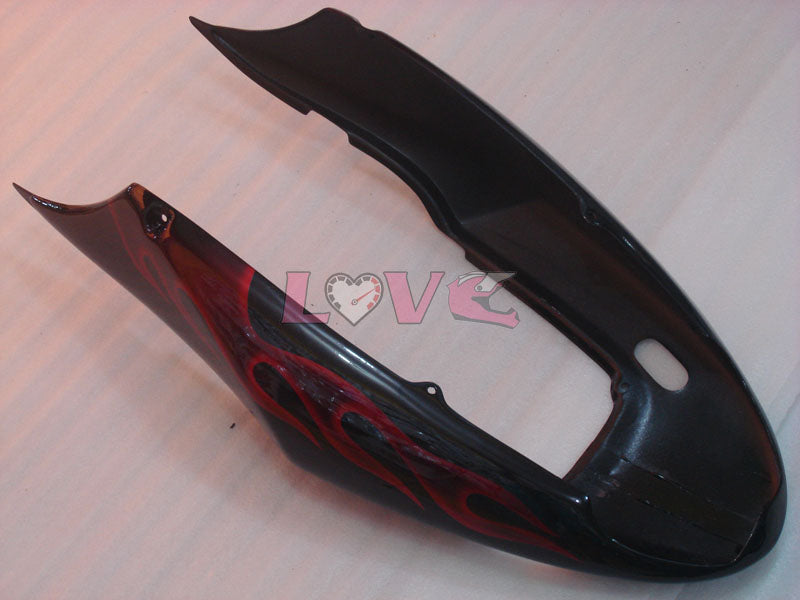 Flame - Red Black Fairings and Bodywork For 2004-2007 CBR600F4i #LF4500